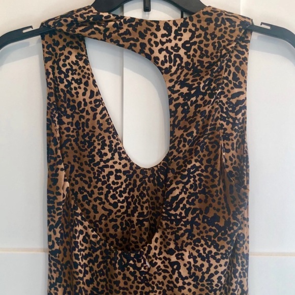 NWOT Riller & Fount Leopard Mini Tank Dress Sz S for Anthropologie - Picture 8 of 8